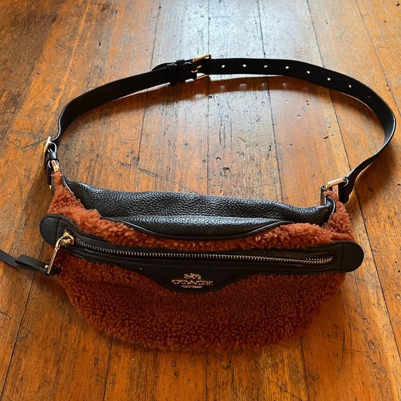 COACH Sherling Belt/Sling Bag - Picture 6 of 10